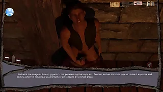 Medieval days #3 - Masturbating space fully thinking of fat ogre cocks